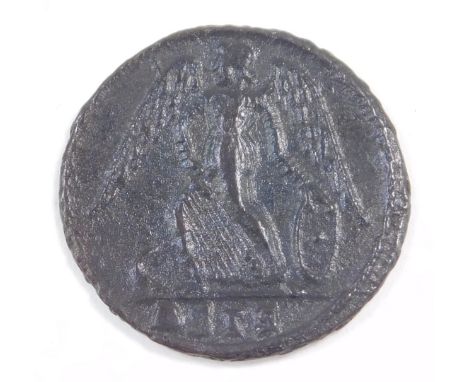 A Constantine Roman coin, Constantinopolis circa AD30. 