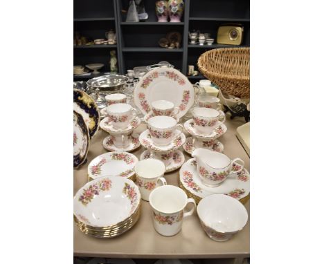 A modern Colclough Wayside pattern tea and breakfast service