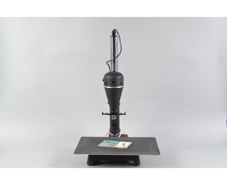 A Minox Model II Enlarger, serial no 9330, G-VG, untested, no AC transformer, elements G, with German language manual and cov