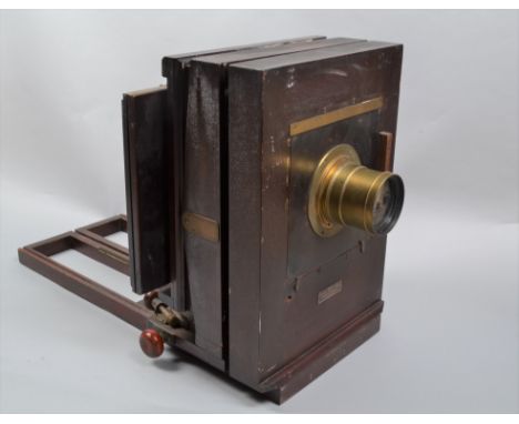 A No 7A Century Studio Camera, tailboard construction, original format 10 x 10in, made by Eastman Kodak Folmer &amp; Schwing 