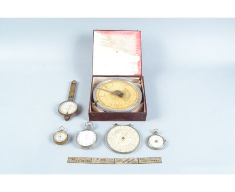 Various Instruments,  lacquered brass Lambrecht's Polymeter (hygrometer), a.f., lacks thermometer tube; Negretti &amp; Zambra