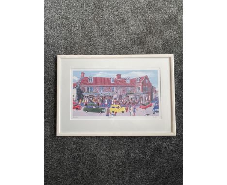 Limited Edition Print no 52/500 - Byfords - Lewis - Signed Lower Right Corner. 