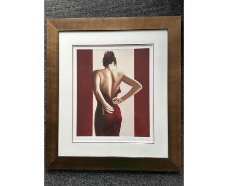 Drew Darcy (b.1976) - "Gift Wrapped" (Red) - Glazed Limited Edition Print - No P/P 19/20. Signed Drew Darcy lower right corne