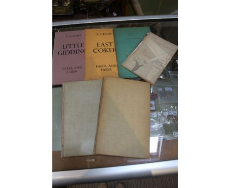 Four volumes relating to poets and poetry incl. James Stephens signed 1st edition 'The Outcast' 1929 and 'The Poets Corner' b