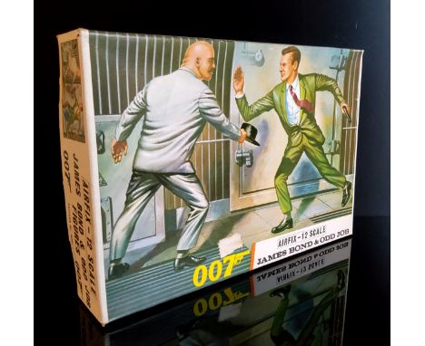 James Bond - Airfix - 12 Series 4, 1/12 Scale James Bond 007 &amp; Odd Job kit, unassembled, boxed 