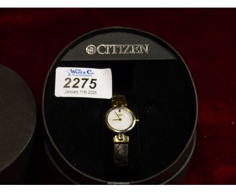 A 'Citizen' ladies watch  approximately 40 years old (needs battery).