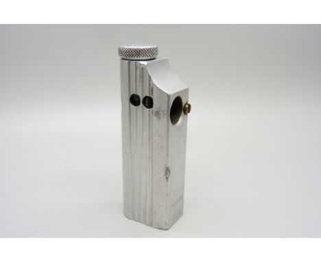 An aluminium lighter, marked Flamidor, Flambeau, made in France 