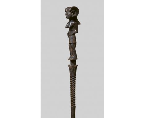 KWERE STAFF119 cm. longProvenanceEdward and Marianne Jaeger-Booth, Baden-BadenExhibitionsStädtische Galerie im Lenbachhaus/Ku