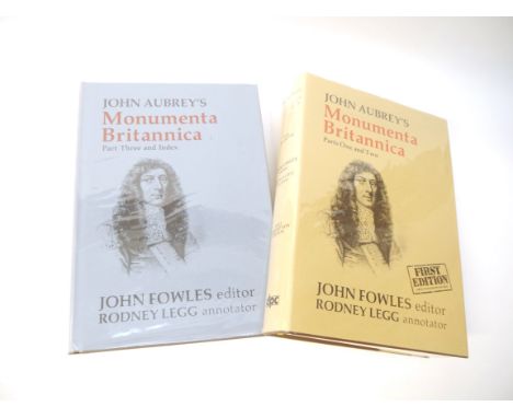 John Aubrey: 'Monumenta Britannica, or A Miscellany of British Antiquities' edited John Fowles, annotated Rodney Legg, 1980-8