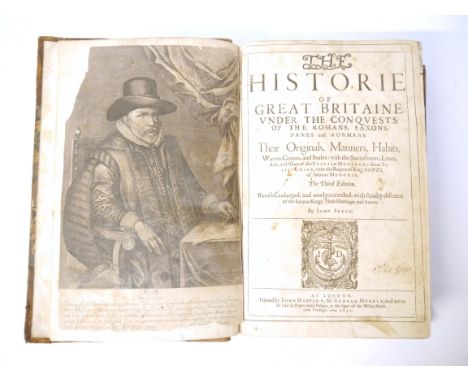 John Speed: 'The Historie of Great Britaine under the Conquests of the Romans, Saxons, Danes, and Normans, their originals, m