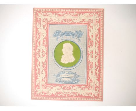 An 1832 Whiting &amp; Branston's patent coloured compound plate, portrait of Lord Brougham (1778-1868), Lord Chief Justice. A