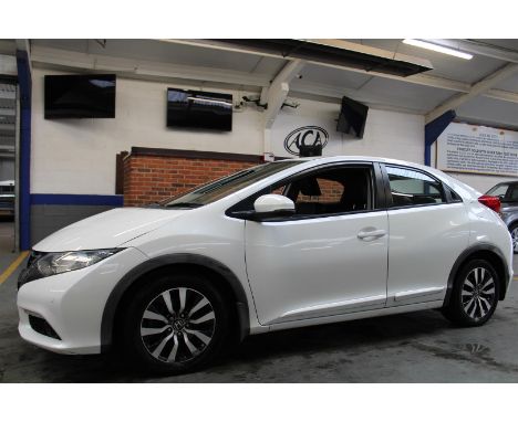 Make &amp; Model: Honda Civic I-DTEC EXDate of Reg: FX13 KBKColour: Whitecc: 1597MoT: 12-02-2023Fuel Type: DIESELMileage: 106