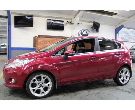 Make &amp; Model: Ford Fiesta Titanium TDCIDate of Reg: MV58 CHOColour: Redcc: 1560MoT: 29-10-2022Fuel Type: DIESELMileage: 1