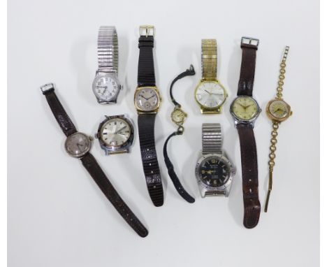 Collection of Lady's and Gents vintage wrist watches, to include Tissot, etc (a lot) 