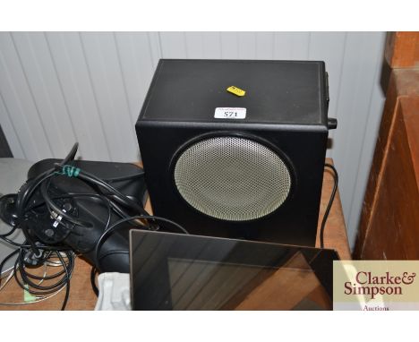 A Logitech speaker