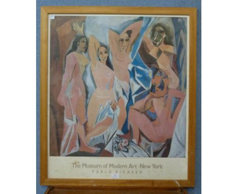 A 1985 Pablo Picasso, Museum of Modern Art, New York Exhibition poster 