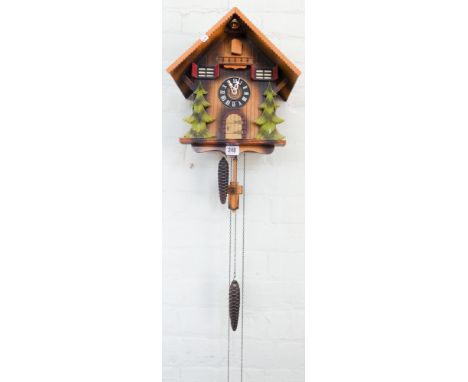 A modern cuckoo wall clock 