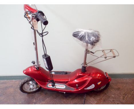 A Funrider electric rechargeable scooter bought as seen   Item not in working order 