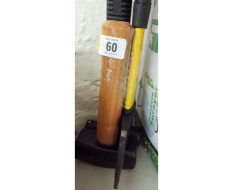 A new sledge hammer, lump hammer and a small axe 