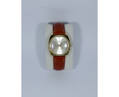 Tissot - Gents vintage Actualis Autoclub automatic wristwatch with leather strap &  box 