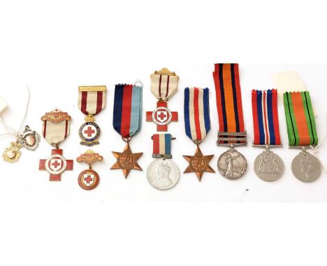 A Queens South Africa medal, awarded to 2823 Trooper J. Watson, Imperial Light Horse, with Transvaal and Orange Free State ba