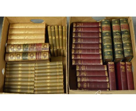 A selection of hardback books, primarily relating to Scotland, titles including: Wilson's Tales of the Borders, 24 vols; Mins