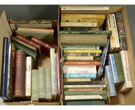 A selection of hardback and other books, primarily relating to wildlife, titles including: The Birds of the British Isles and