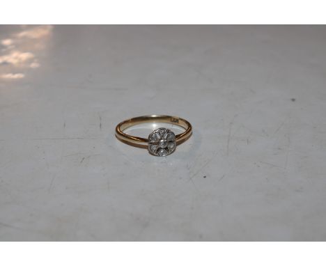 A 9ct gold and opal set ring, ring size M/N approx. total weight 2.2gm