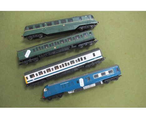 Three Lima 'OO' Gauge/4mm Unboxed Locomotives,  a Class 117 Motor Brake R/No. W51350 - a BR  green class 117 R/No. W51342, pl