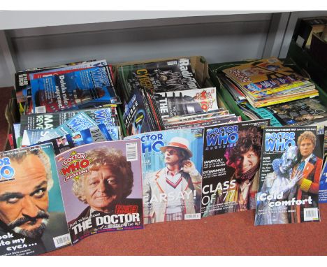 Doctor Who - A Collection of Magazines, Fanzines, including Radio Times collector covers, Marvel Doctor Who comics, mainly fr