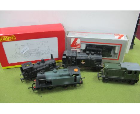 A Hornby (China) 'OO' Gauge/4mm Ref No R2597 Boxed 0-4-0 Steam Tank Locomotive (Good), plus five other tank locomotives for s
