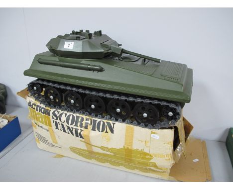 A Palitoy 'Action Man' Scorpion Tank, original box (box tatty).