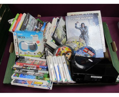 A Nintendo WII Gaming Console, (untested); together with a quantity of XBox One, Nintendo WII, PSP, DS, Nintendo Gamecube Gam