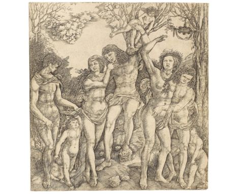   ROBETTA, CHRISTOFANO  ROBETTA, CHRISTOFANO  Florenz vor 1462 - nach 1534    Titel: Allegorie auf die Macht der Liebe.  Tech