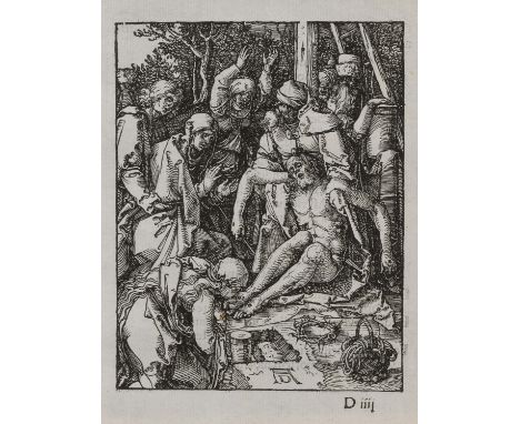   DÜRER, ALBRECHT  DÜRER, ALBRECHT   Nürnberg 1471 - 1528    Titel: Beweinung Christi.    Datierung: 1511.    Technik: Holzsc