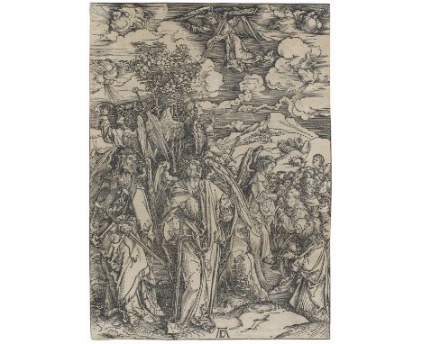   DÜRER, ALBRECHT  DÜRER, ALBRECHT   Nürnberg 1471 - 1528    Titel: Vier Engel, die Winde aufhaltend / Die Versiegelung der A