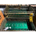(2) Allen-Bradley 16 Slot I/O Chassis, Model 1771-A4B