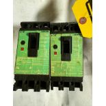 (2x) Siemens I-T-E Motor Circuit Interrupters, Model ED63A025