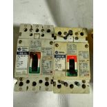 (2x) Allen-Bradley Molded Case Circuit Breakers, Model 140U-H6C3-C60
