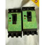 (2x) Siemens I-T-E Motor Circuit Interrupters, Model ED63A025