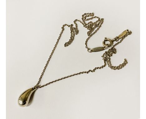 TIFFANY &amp; CO PALOMA PICASSO SILVER CHAIN &amp; PENDANT