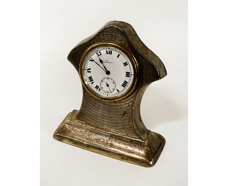 H/M SILVER DESK CLOCK 9.35CMS (H) APPROX 