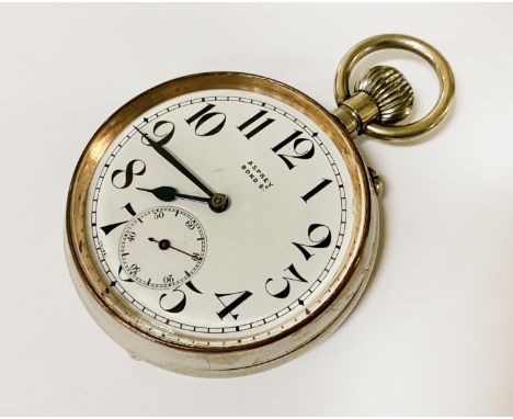 ASPREY BOND ST GOLIATH TRAVEL CLOCK FACE 60MMS X 60MMS APPROX
