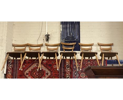 SIX ERCOL CHAIRS