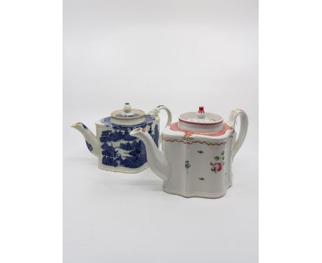 Staffordshire teapots, including Stevenson, Chamberlains, Worcester, Coalport, Thomas Harley, New Hall, etc (5)Condition : da