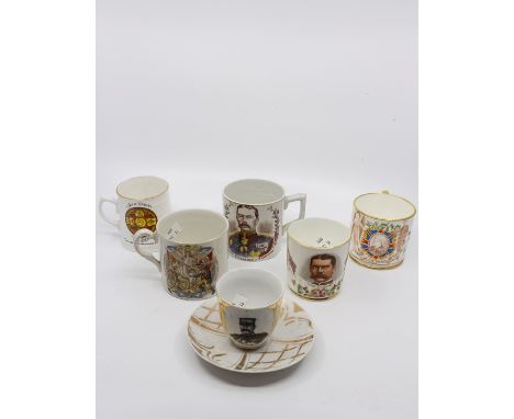 South Africa war, Boer war, Republic of South Africa interest : a quantity of commemorative ceramics to include Lord Kitchene