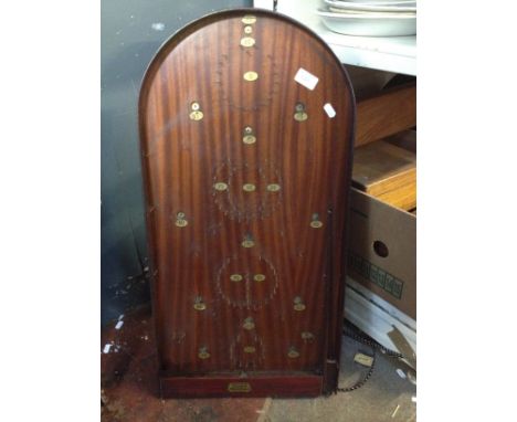 A SCORA BAGATELLE BOARD, H78CM