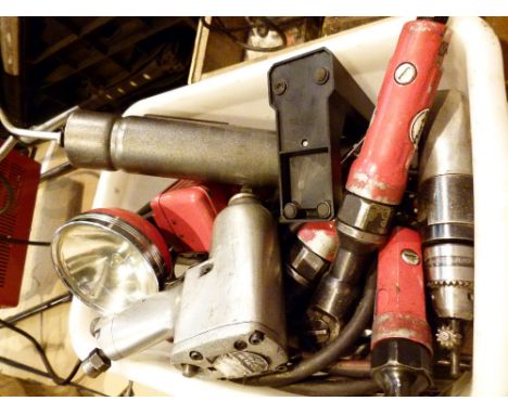 Box of mechanics air tools 