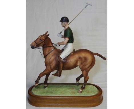 ROYAL WORCESTER HRH THE DUKE OF EDINBURGH PLAYING POLO  