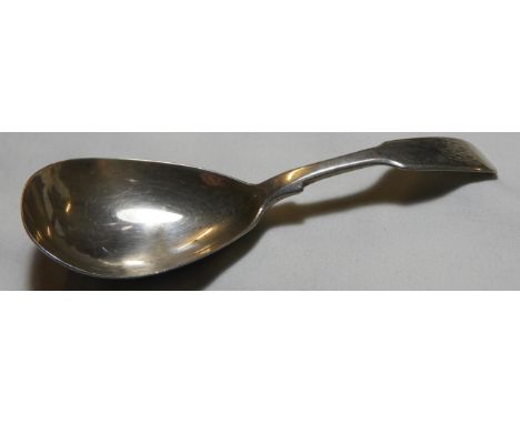 SILVER VICTORIAN CADDY SPOON WILLIAM EATON LONDON 1839 16.46G  